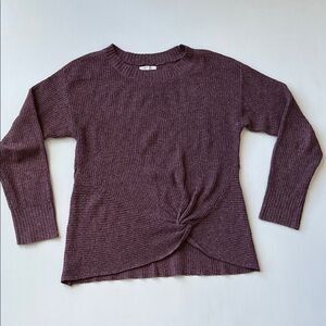 MAURICES Twist Front Sweater